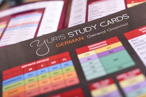 Yuris german study cards